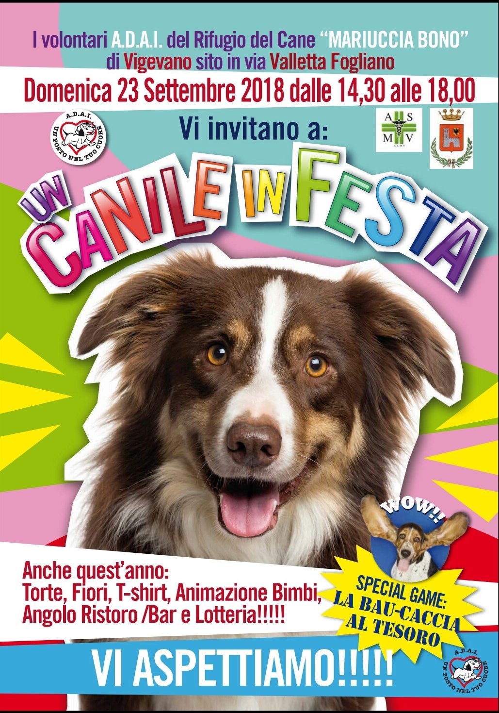 UN CANILE IN FESTA 2018