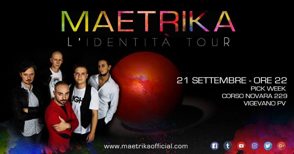 Maetrika Live - Vigevano
