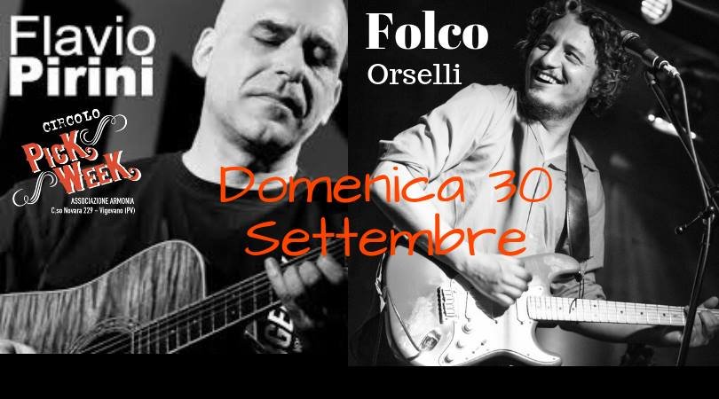 Flavio Pirini e Folco Orselli Flavio Pirini e Folco Orselli