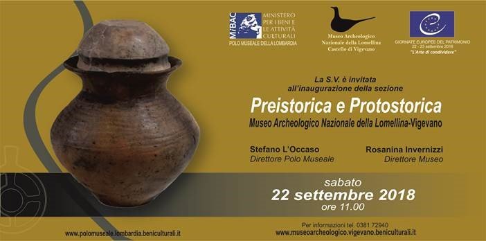 Inaugurazione della sezione preistorica e protostorica
