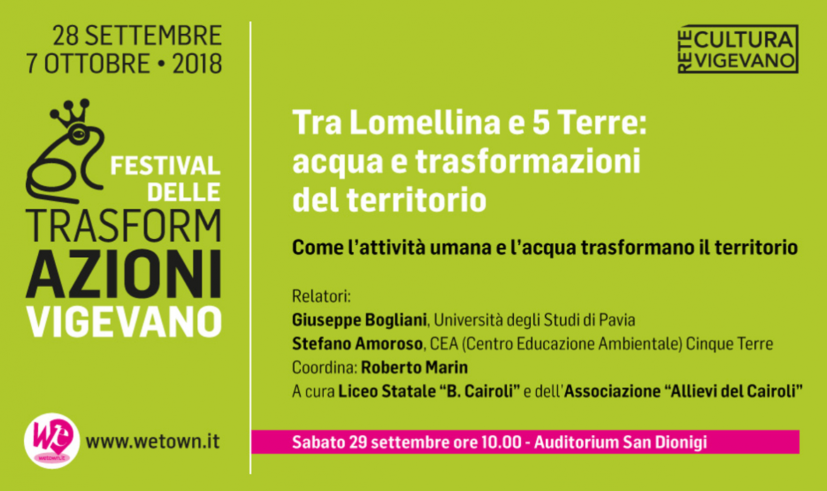TRA LOMELLINA E 5 TERRE: