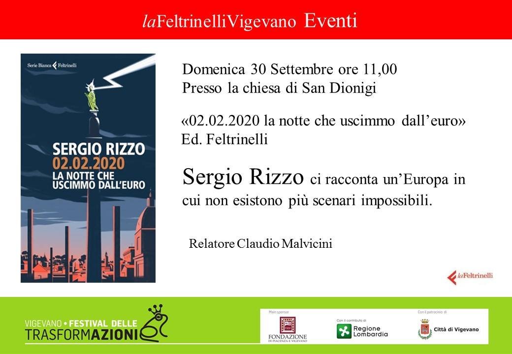 INCONTRO CON L’AUTORE: SERGIO RIZZO