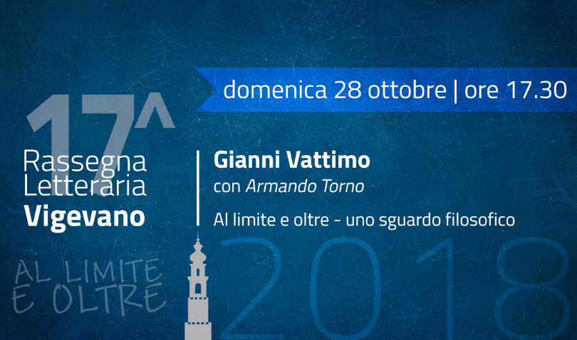 Gianni Vattimo con Armando Torno