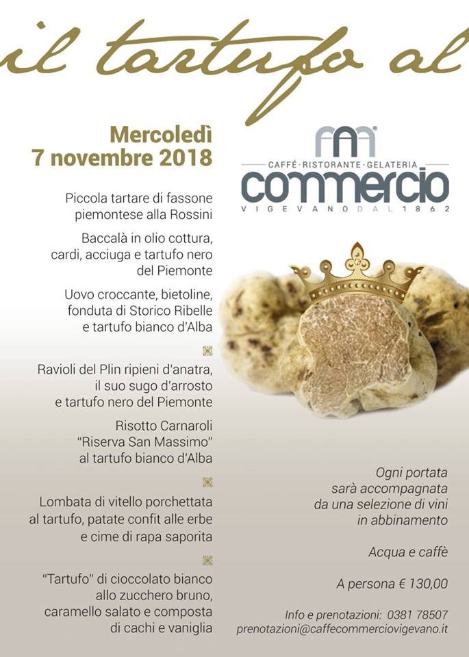 Cena con Tartufo - Caffè Commercio