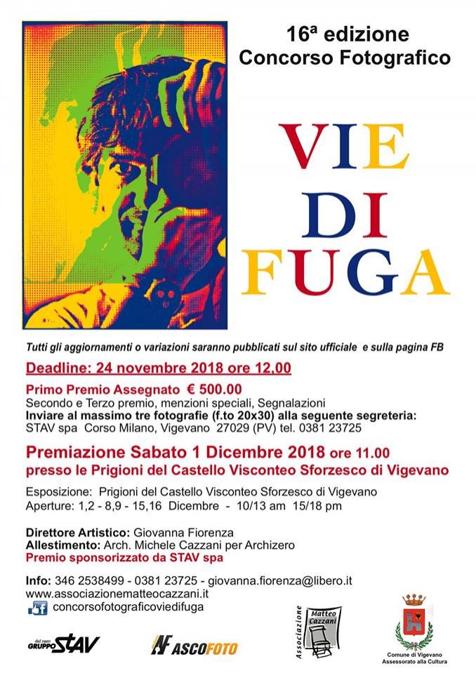 16ª edizione Concorso Fotografico VIE DI FUGA