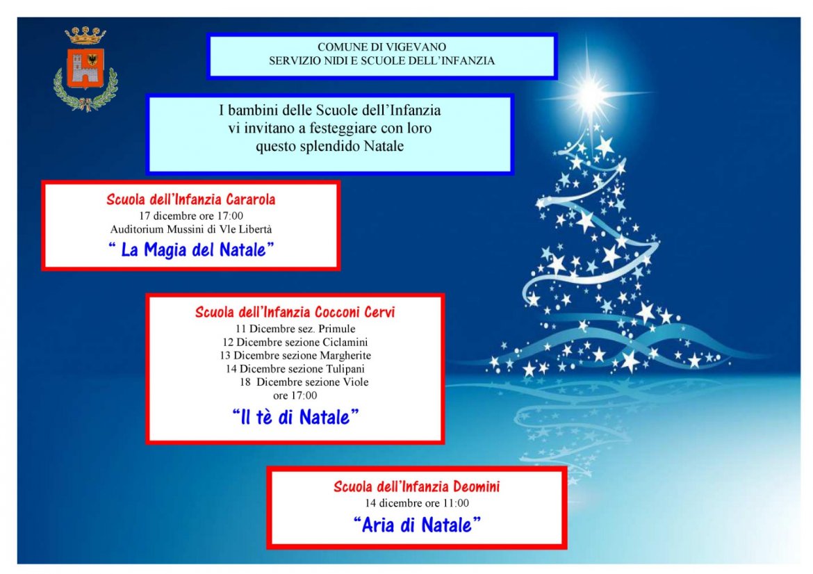 NATALE ALLA SCUOLA DELL'INFANZIA