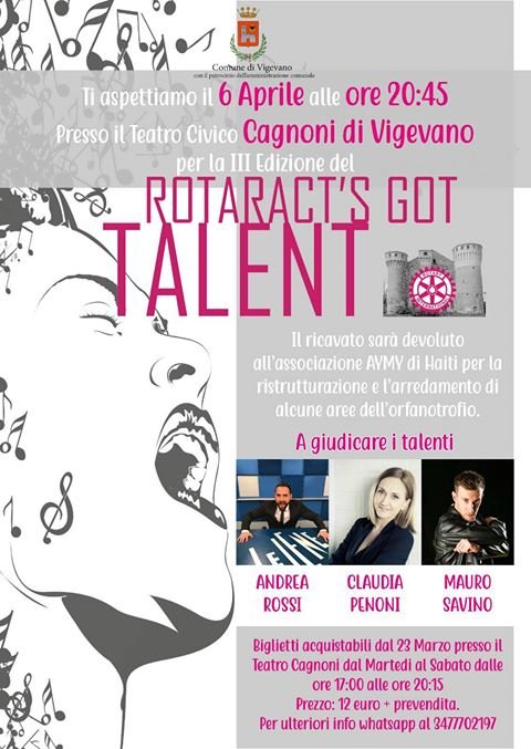 III Edizione Rotaract's Got Talent