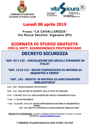 Giornata studio con il Dott. Giandomenico Protospataro