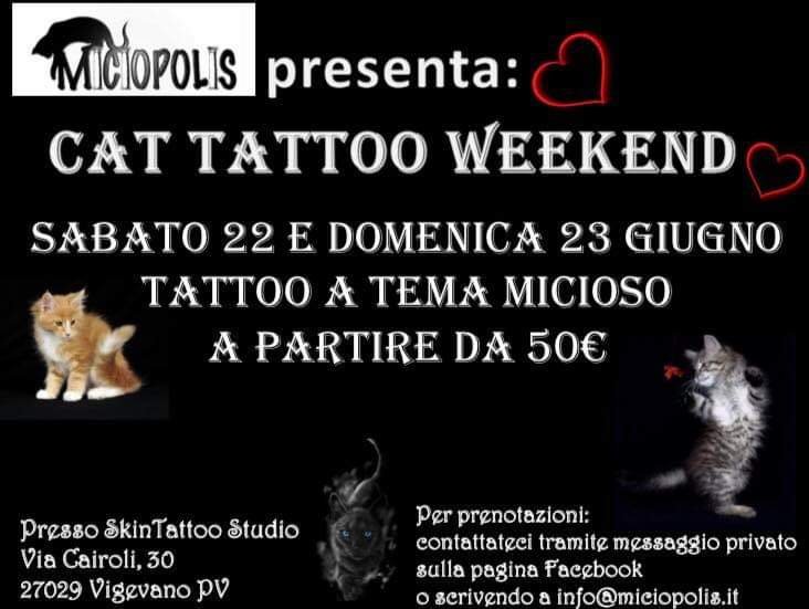 Cat tattoo Weekend - Miciopolis