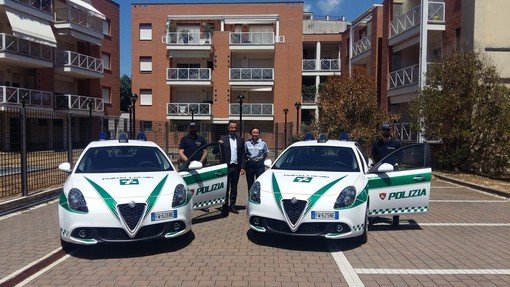 Vigevano24: Vigevano, la Polizia Locale presenta le due nuove Alfa Romeo Giulietta 