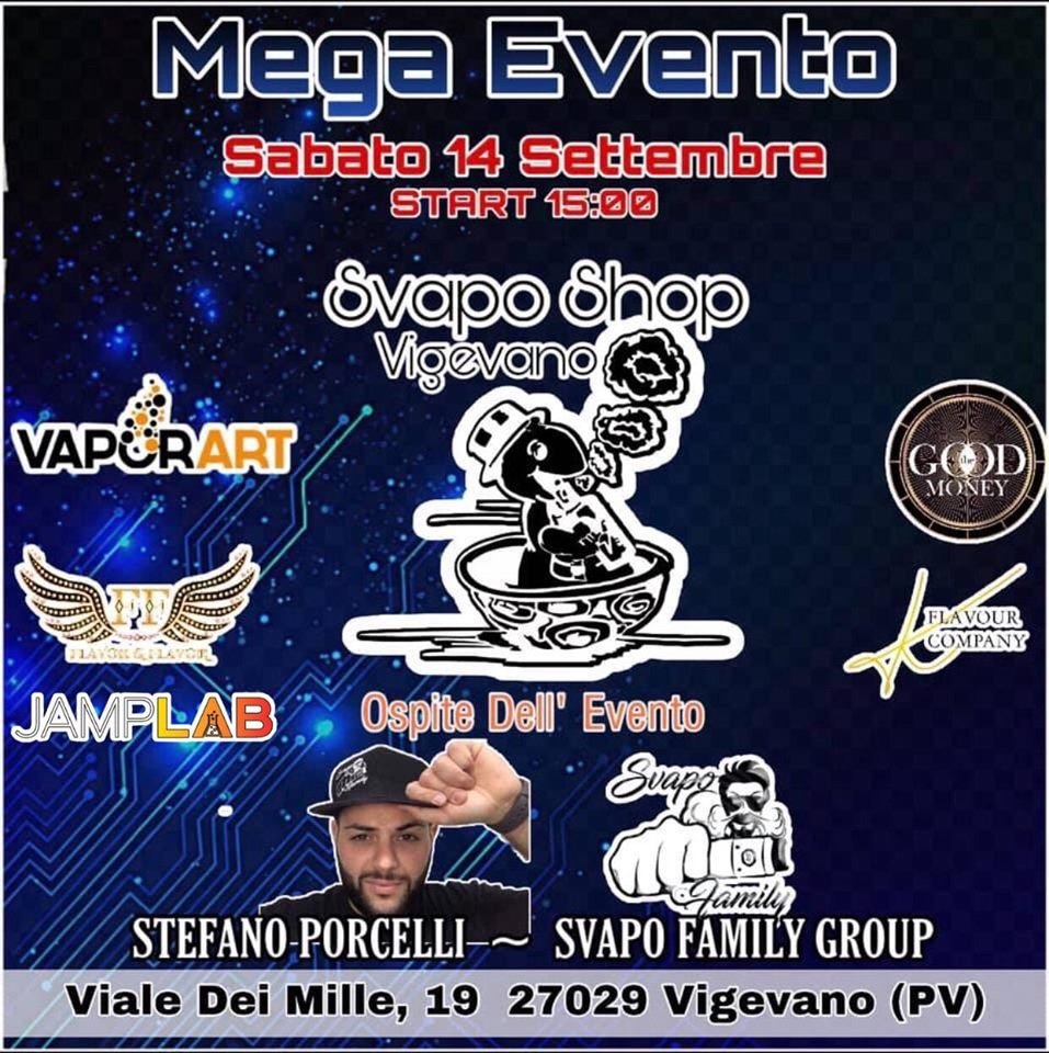 Mega Evento! - Svapo Shop Vigevano