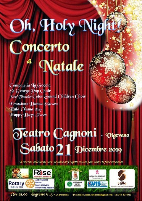 Vigevano24:Vigevano, il Rotary Club Mede Vigevano organizza due concerti benefici natalizi