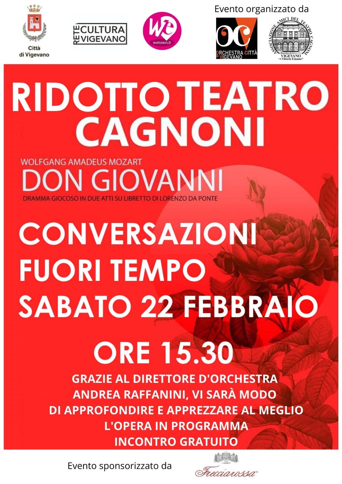 CONVERSAZIONI FUORI TEMPO: DON GIOVANNI