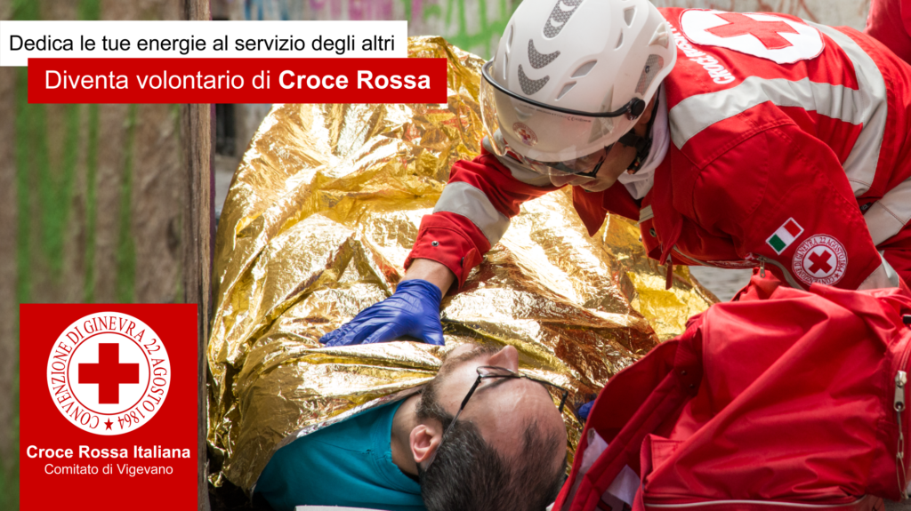 Aperta la selezione per 6 volontari di Servizio Civile per la Croce Rossa di Vigevano