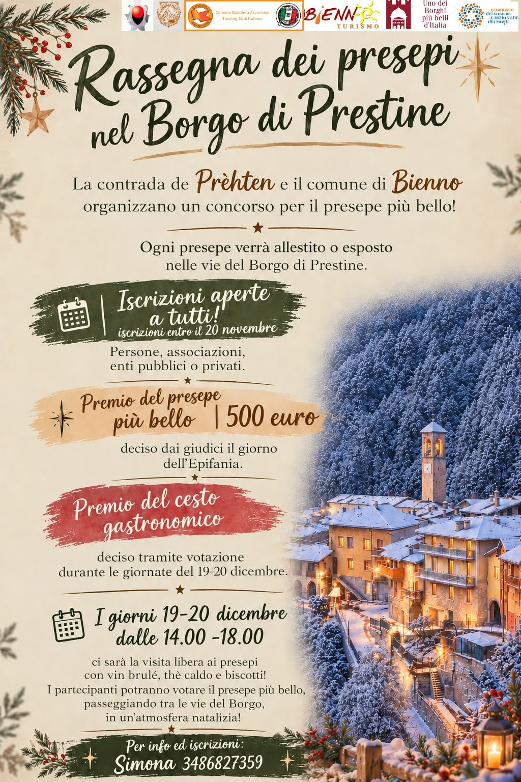 RASSEGNA DEI PRESEPI NEL BORGO DI PRESTINE