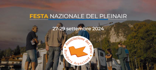 CHIUSURA AREA CAMPER PER FESTA NAZIONALE DEL PLEIN AIR