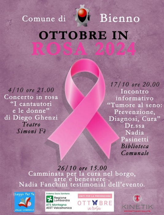 OTTOBRE IN ROSA 2024