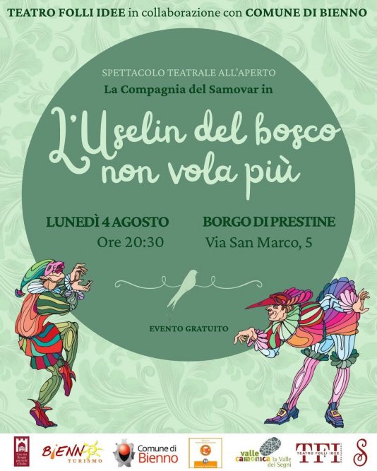 L'USELIN DEL BOSCO NON VOLA PIU'