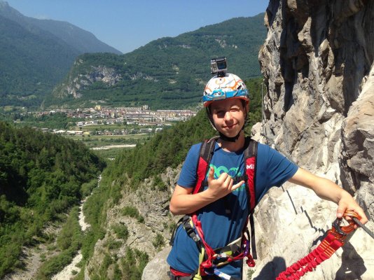 Ferrata della Memoria al Vajont