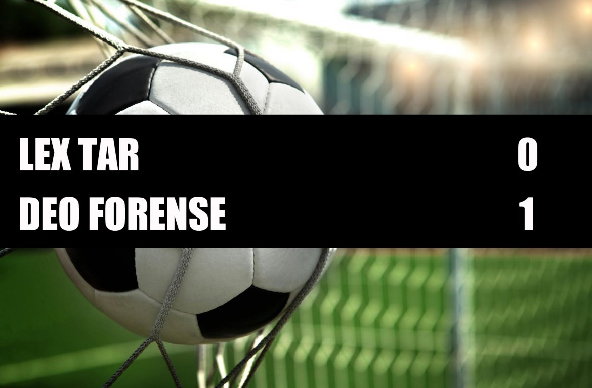 Lex Tar - Deo Forense 0-1 Lex Tar - Deo Forense 0-1