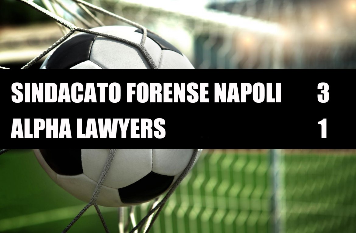 Sindacato Forense Napoli - Alpha Lawyers 3-1 Sindacato Forense Napoli - Alpha Lawyers 3-1
