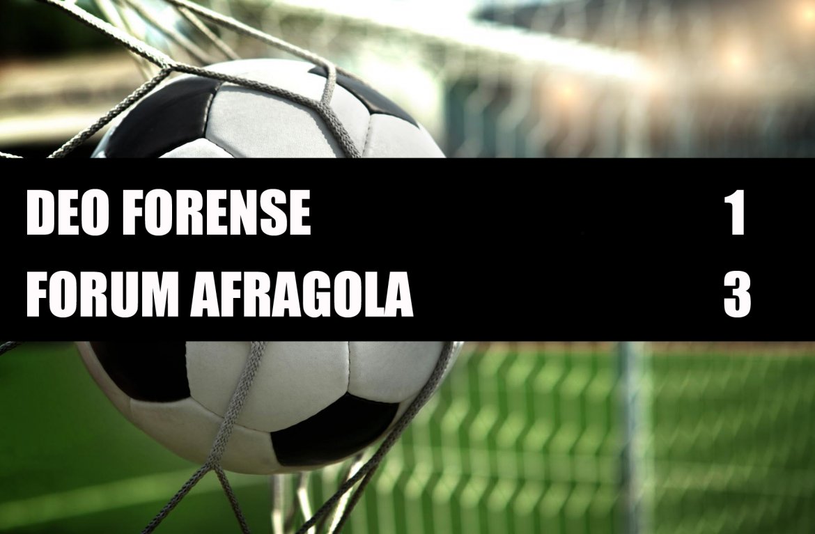 Deo Forense - Forum Afragola 1-3 Deo Forense - Forum Afragola 1-3
