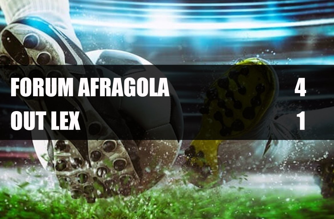 FORUM AFRAGOLA - OUT LEX  4 - 1 