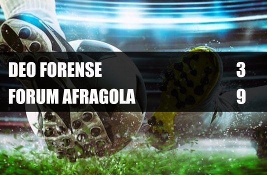 DEO FORENSE - FORUM AFRAGOLA  3 - 9