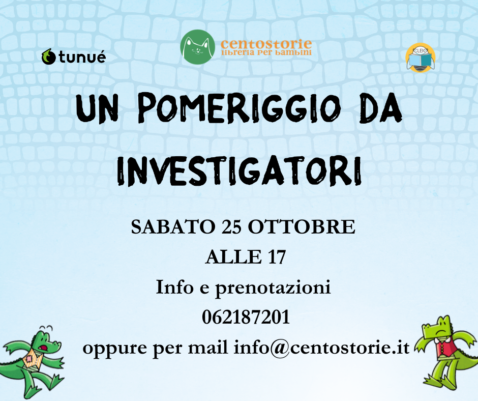 Un pomeriggio da investigatori!