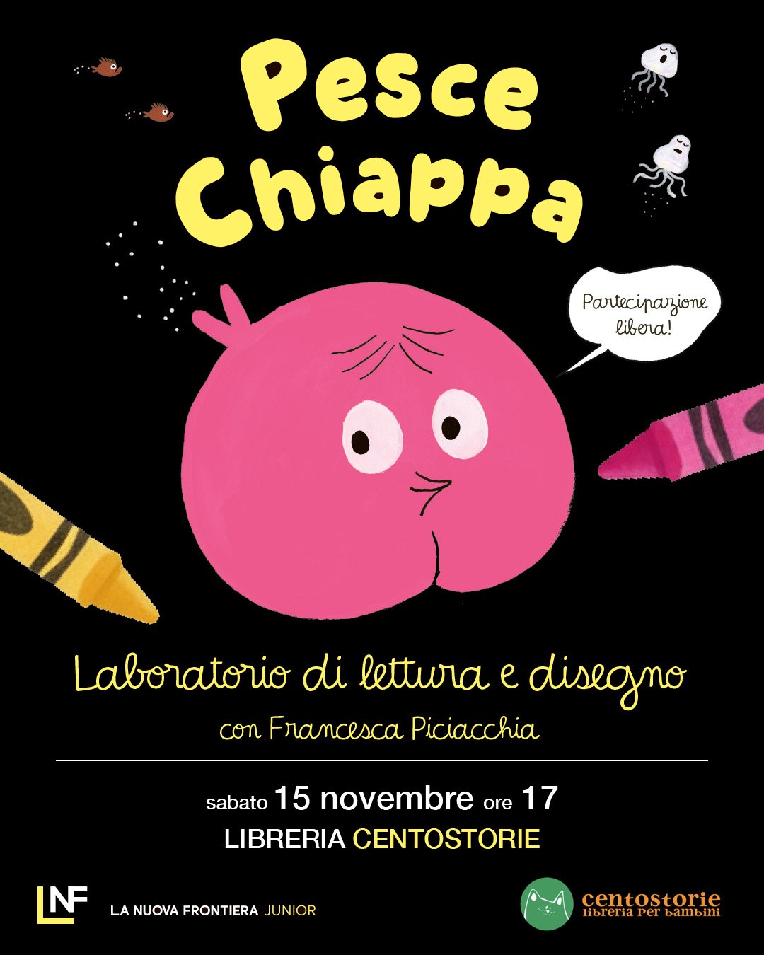 Un pomeriggio con il Pesce Chiappa #IOLEGGOPERCHE'