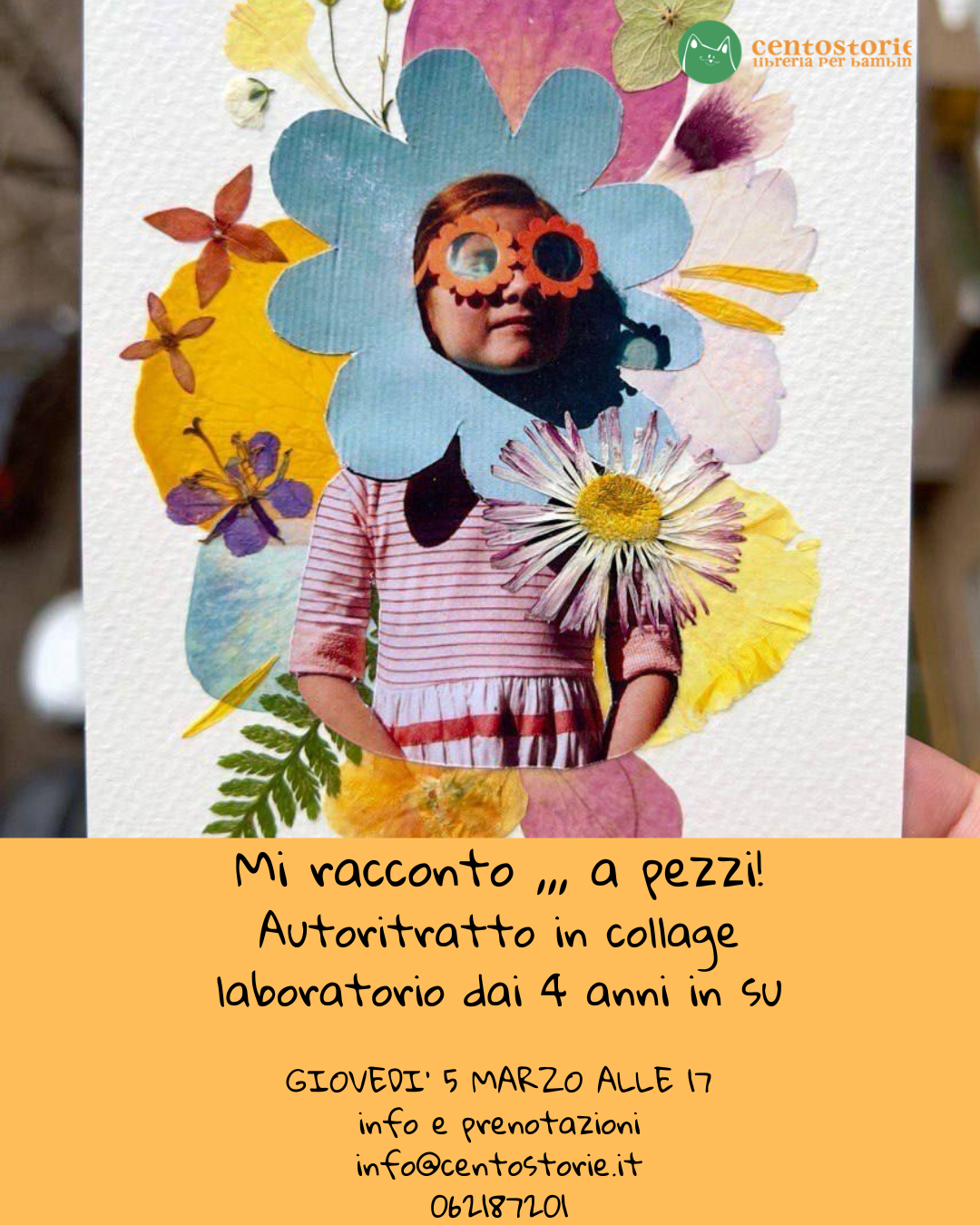 Mi racconto a pezzi - autoritratto in collage