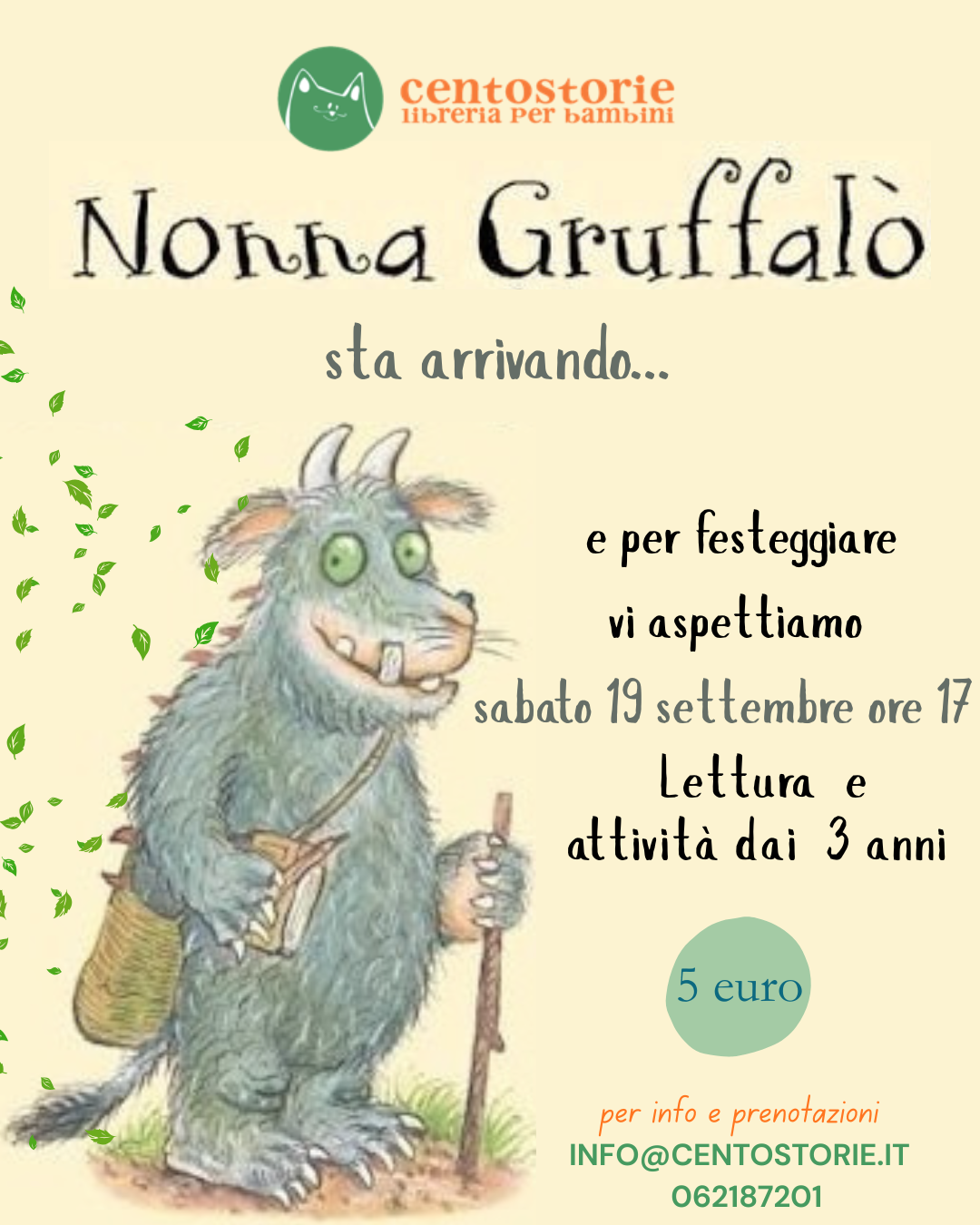 Nonna Gruffalò sta arrivando!