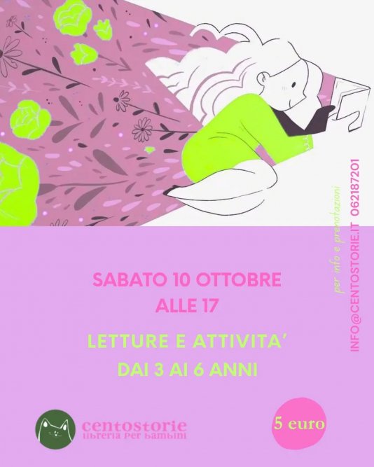 Sabato pomeriggio a Centostorie