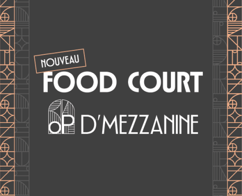 Votre nouvel espace food : Op d'Mezzanine
